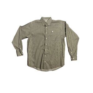 Cinch Long Sleeve Men's Button-Down Shirt 100% Cotton